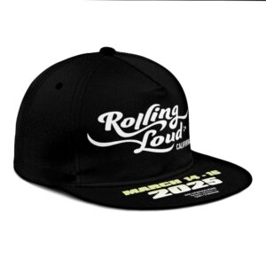 Rolling Loud California On March 14-16 2025 Holywood Park Frounds Adjacent To Sofi Stadium Hat-Cap Snapback