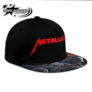 Metallica M72 World Tour Merch For Minneapolis MN No Repeat Weekend At US Bank Stadium M72 North American On 8 18 2024 Merchandise Hat-Cap Snapback