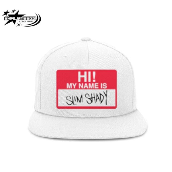 Eminem Hi My Name Is Slim Shady Merchandise Snapback