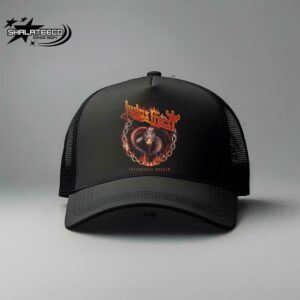 Judas Priest Firepower 5th Anniversary Firepower Figures Trucker Hat