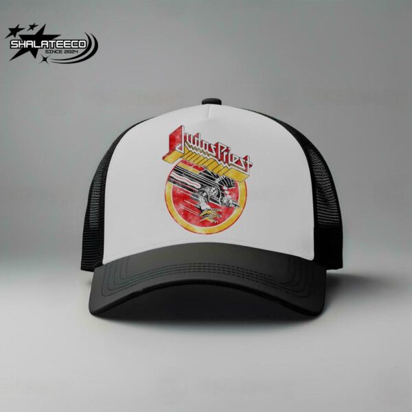 Judas Priest Screaming For Vengeance Vintage 40th Anniversary Of The Album Trucker Hat