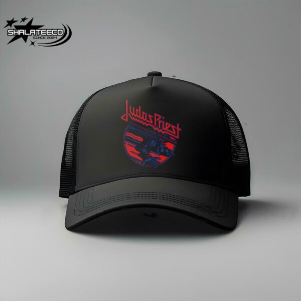 Judas Priest The Screaming For Vengeance Tour Trucker Hat