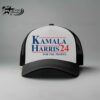 Kamala Harris 24 Lets Finish The Job Trucker Hat