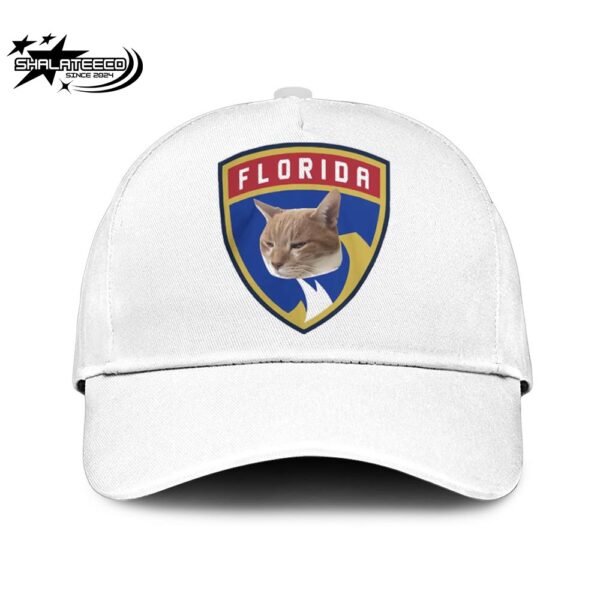 NHL Florida Panthers Florida Funny Cat Hat-Cap