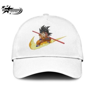 Nike Logo Dragonball Cloud Goku Embroidery Merchandise Hat-Cap