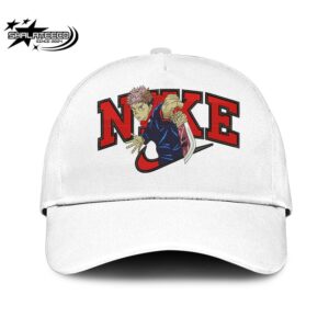 Nike Logo Jujutsu Kaisen Yuji Itadori Embroidery Merchandise Hat-Cap