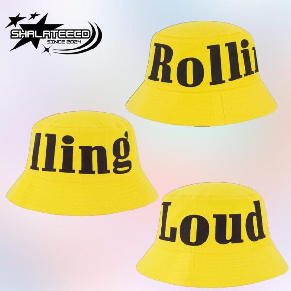 Rolling Loud Wrap Around Yellow Bucket Hat