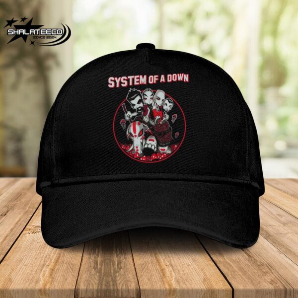 System Of A Down Mushroom People Hat-Cap