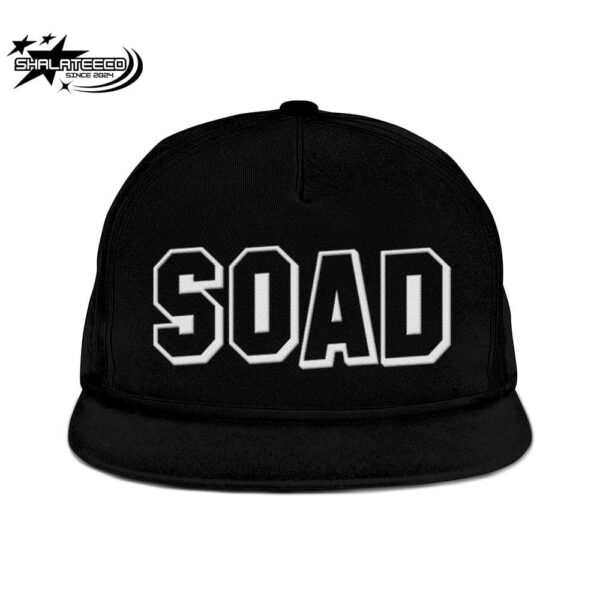 System Of A Down Soad Embroidery Merchandise Snapback