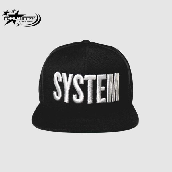 System Of A Down System Logo Embroidery Merchandise Snapback