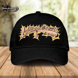 The 2024 Lollapalooza Music Festival 2024 At Grand Park In Chocago Logo Hat-Cap