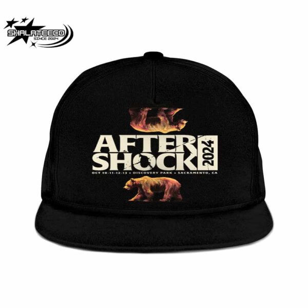 Aftershock 2024 At Discovery Park In Sacramento CA On Oct 10-11-12-13 Merchandise Snapback