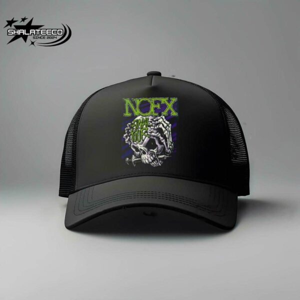 NOFX Final Tour 2024 Skull Trucker Hat