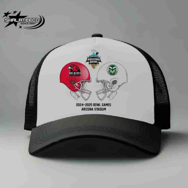 Snoop Dogg Arizona Bowl NCAA 2024-2025 Bowl Games Miami RedHawks vs Colorado State Rams At Arizona Stadium Trucker Hat